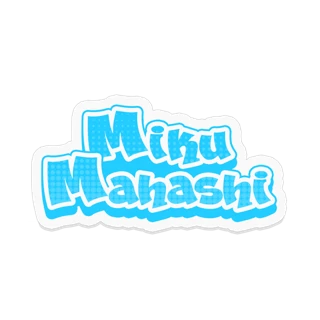 [Sticker] Miku Mahashi - Name ver.