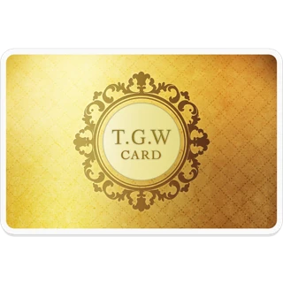 [Sticker] T.G.W CARD RANK GOLD