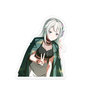 [Sticker] Miku Mahashi - "Peaceful Pieces!" Bonus ver.