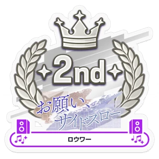 [Sticker] Sidearm Upon the Water / Lower 2nd Place