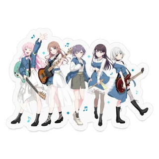 [Sticker] MyGO!!!!! - Group Illustration ver.