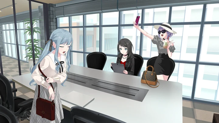 A Quick Pic Before the Meeting