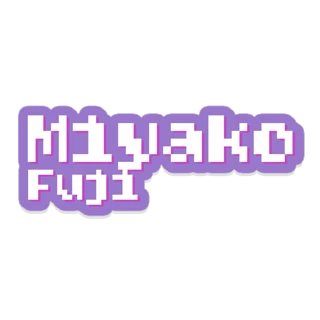 [ステッカー]藤 都子 ネームver.