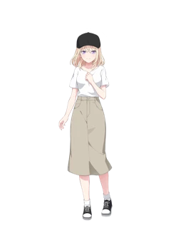 [ステッカー]三角 初華 私服ver.