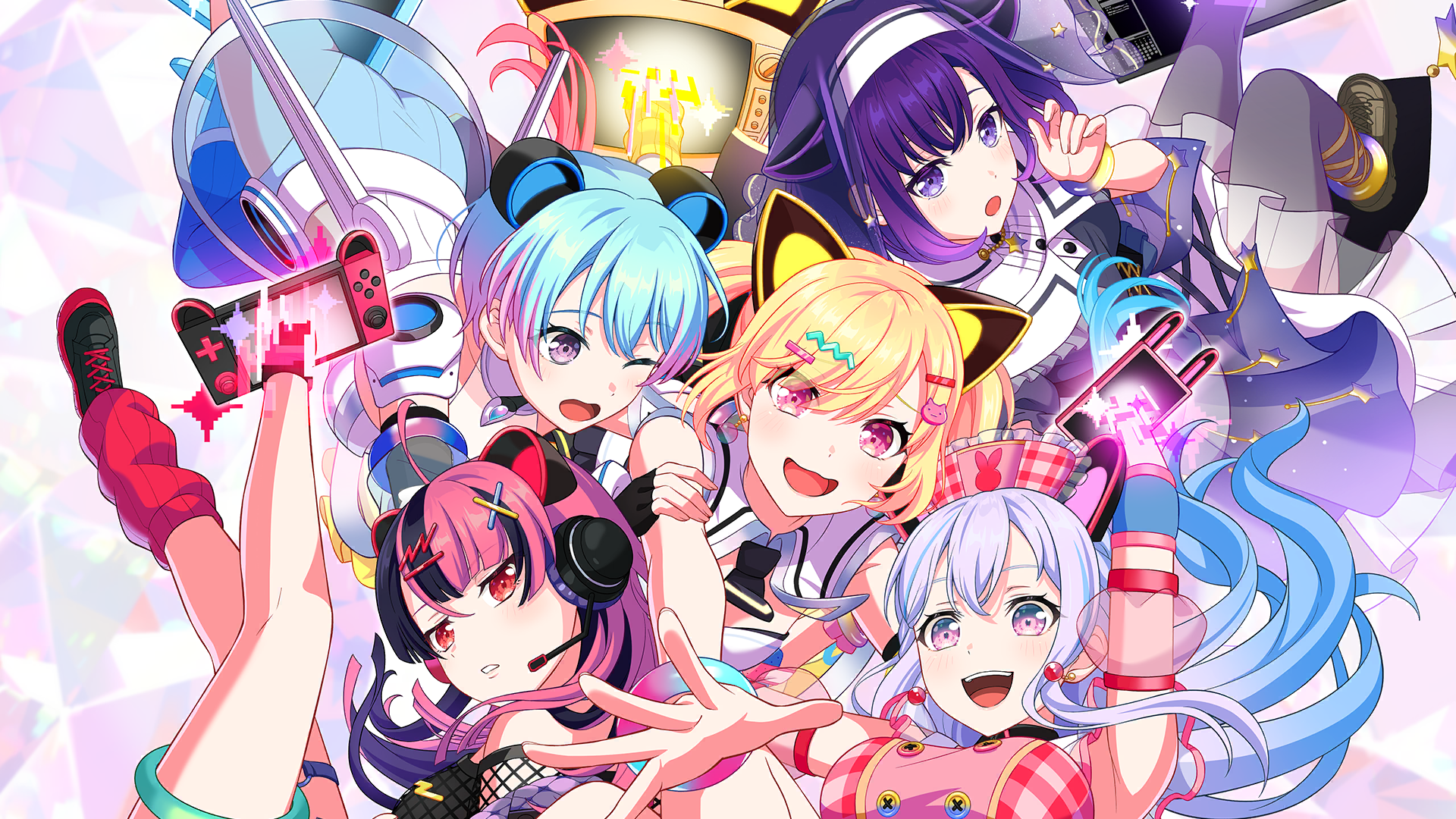夢限大みゅーたいぷ｜DIMENSIONAL OVERLAP Snap original art