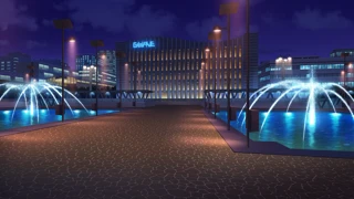 [Background] Odaiba Theater - Fountain Area