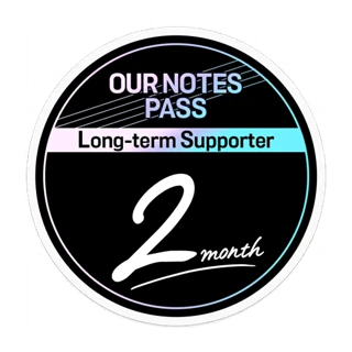 [Sticker] Our Notes Pass - Total Purchases: 2
