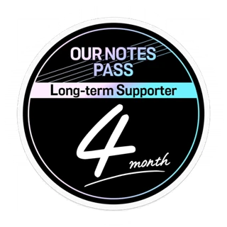 [Sticker] Our Notes Pass - Total Purchases: 4
