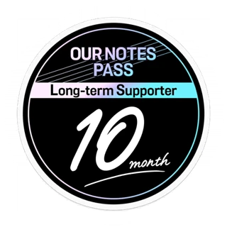 [Sticker] Our Notes Pass - Total Purchases: 10