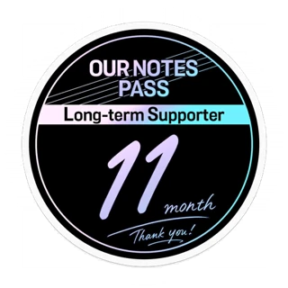 [Sticker] Our Notes Pass - Total Purchases: 11