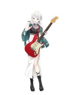 [Sticker] Miku Mahashi - Band Costume ver.