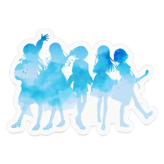 [Sticker] MyGO!!!!! - Silhouette ver.