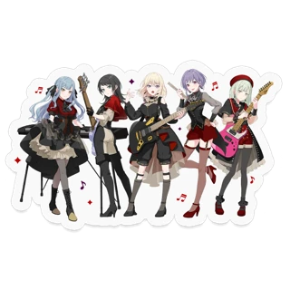 [Sticker] Ave Mujica - Group Illustration ver.