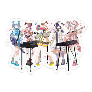 [Sticker] Mugendai MewType - Group Illustration ver.