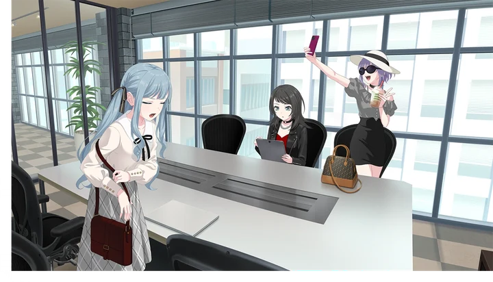 A Quick Pic Before the Meeting