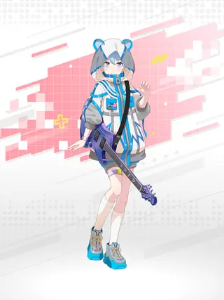 Ritsu Minetsuki｜Bear-Hood Honor Student Member card